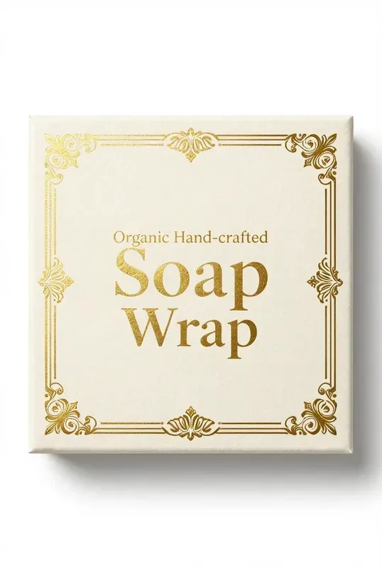 Luxury Minimalist 2D Gold Label Designs