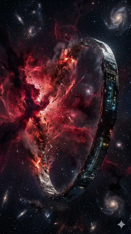 Dark Space Cinema Visuals