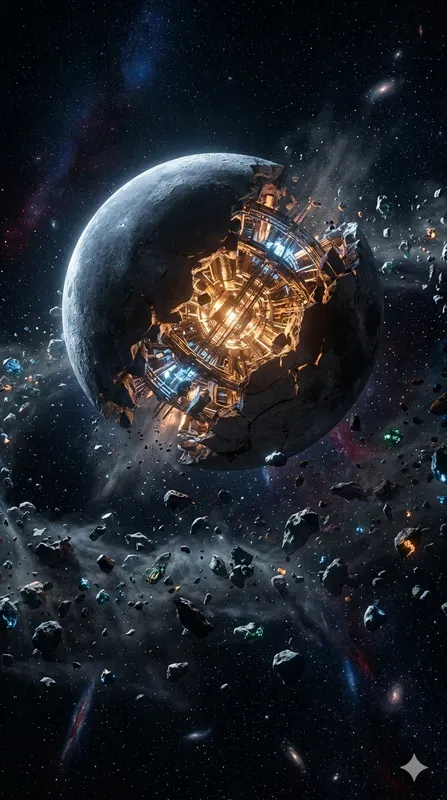 Dark Space Cinema Visuals