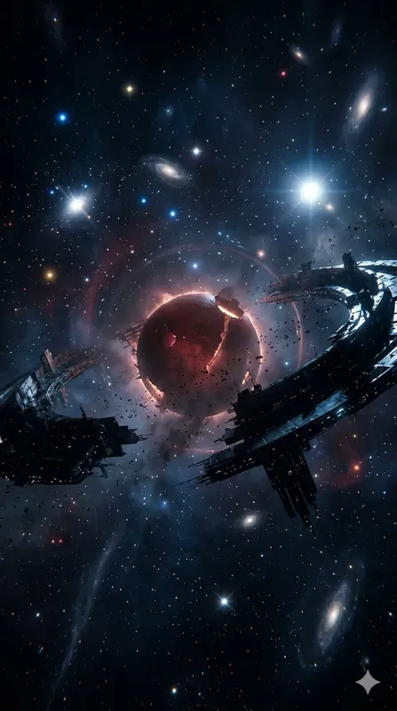 Dark Space Cinema Visuals