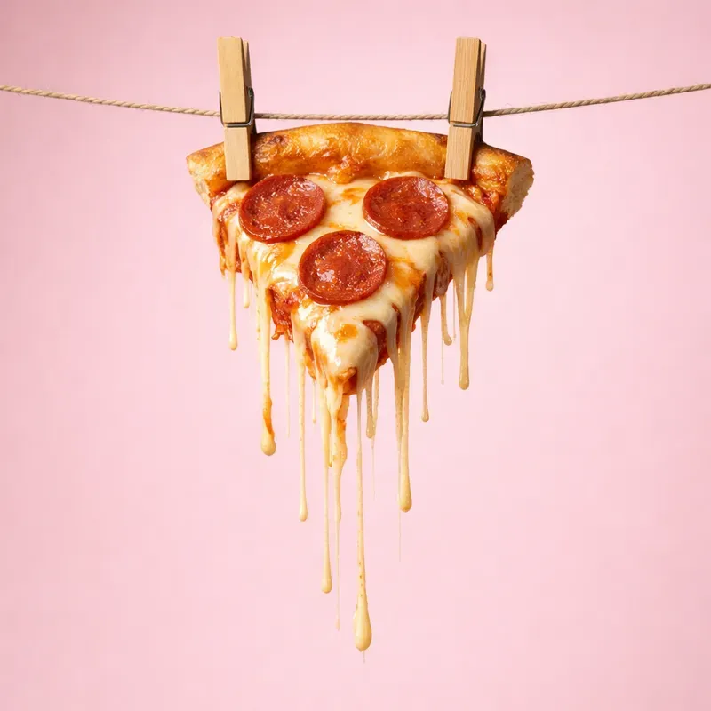 Foods Hanging On A String