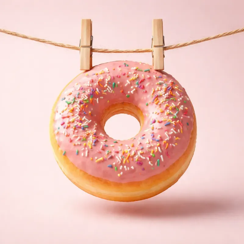Foods Hanging On A String