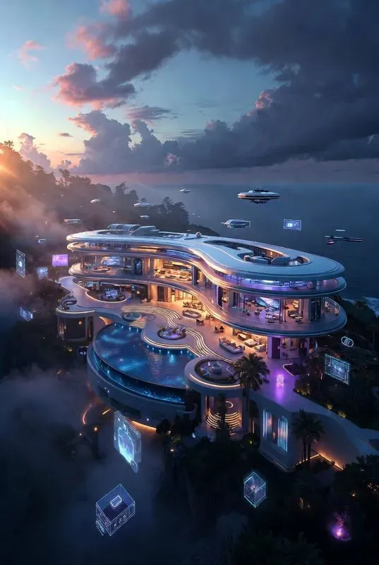 Futuristic Smart Homes 8K