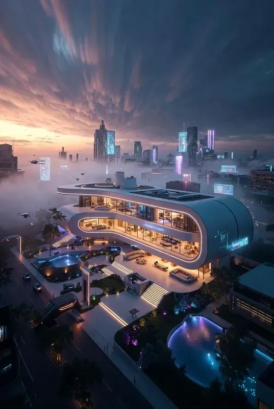 Futuristic Smart Homes 8K