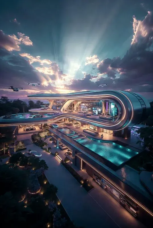 Futuristic Smart Homes 8K