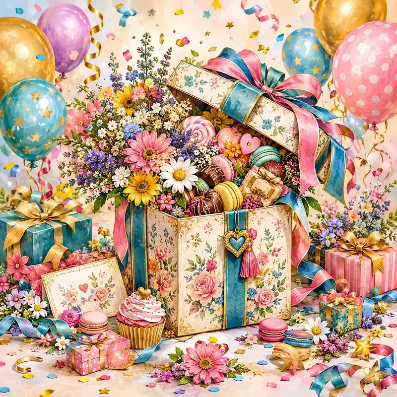 Whimsical Celebration Keepsakes
