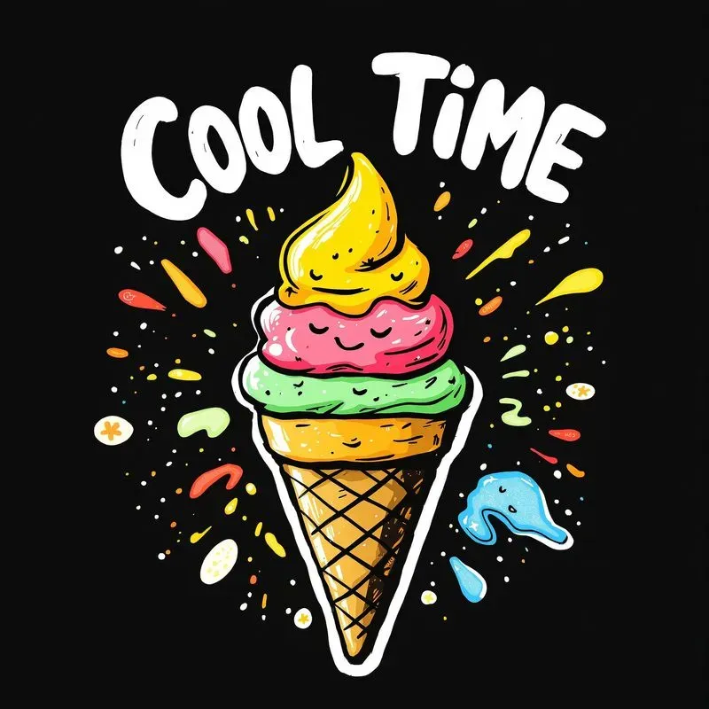 Playful Handdrawn Colorful Illustrations