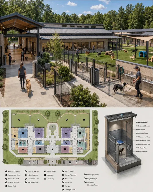 Dog Daycare Boarding Facilities