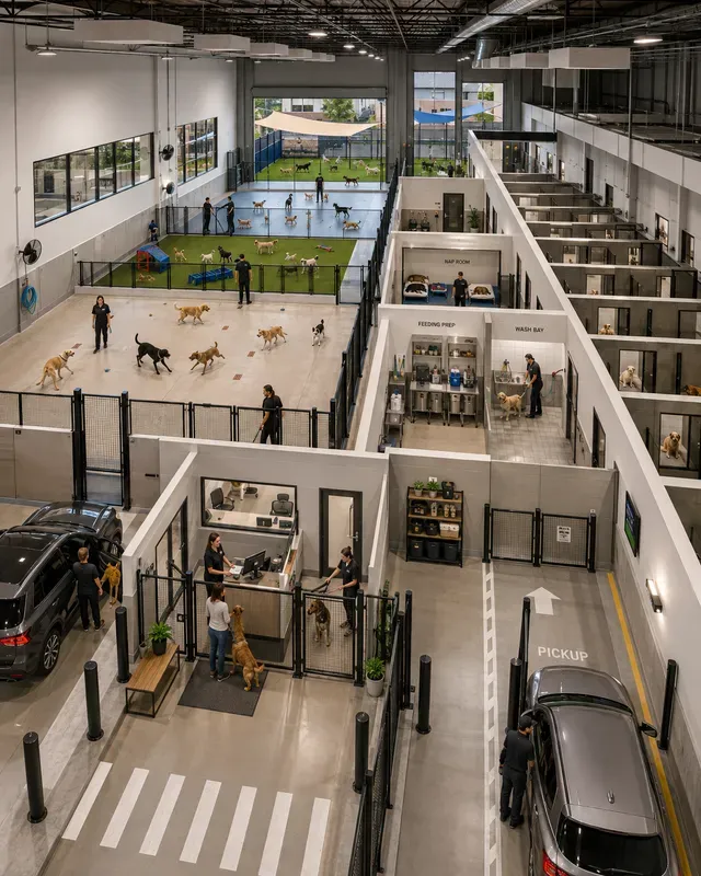 Dog Daycare Boarding Facilities