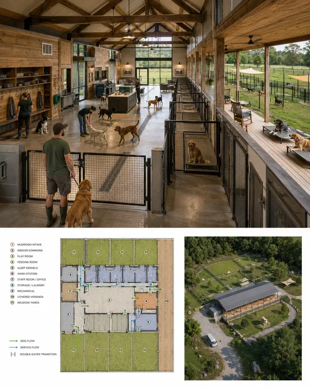Dog Daycare Boarding Facilities