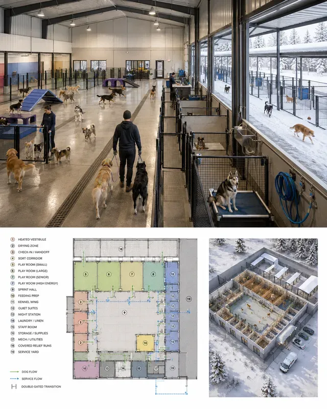 Dog Daycare Boarding Facilities