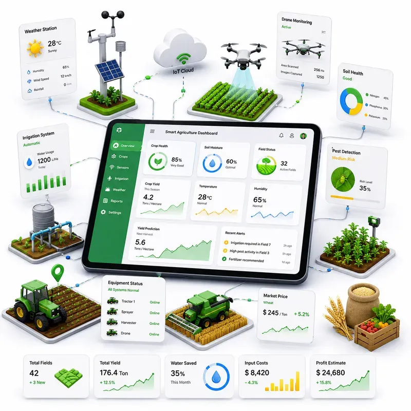 3D Isometric Dashboards