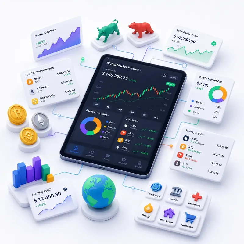 3D Isometric Dashboards