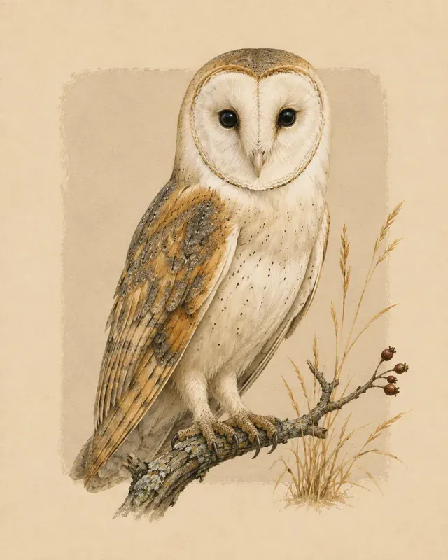 Artistic Gouache Bird Portraits