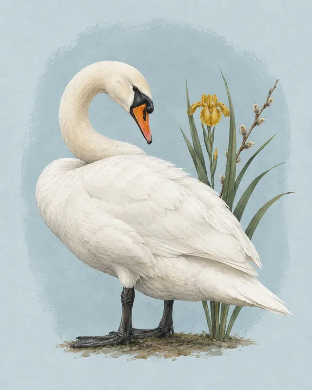 Artistic Gouache Bird Portraits