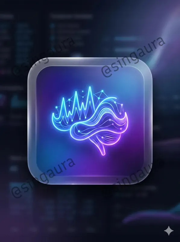 Glass UI Icon Set Designs