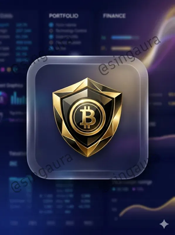 Glass UI Icon Set Designs