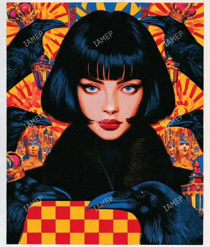 Retro Surreal Poster Illustrations