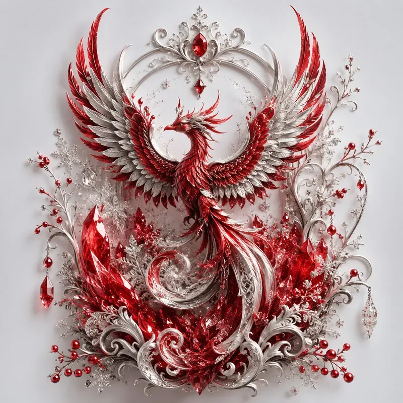 Celestial Winter Fantasy Ornaments