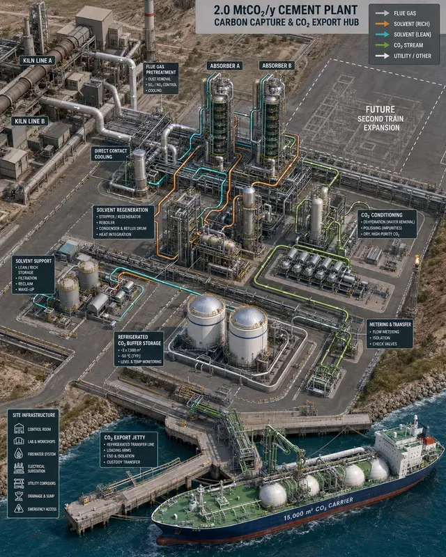 Industrial Carbon Capture Co Exports