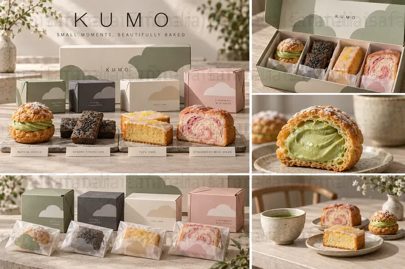 Bakery Collection Branding Boards