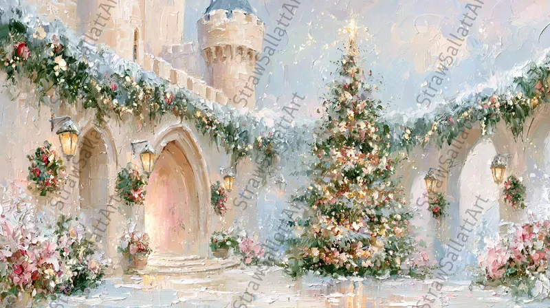 Magical Winter Fairytale Frame Tv Art