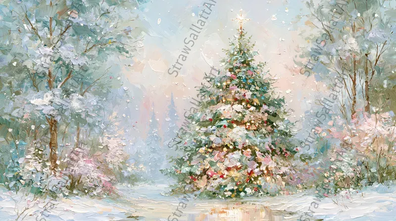 Magical Winter Fairytale Frame Tv Art