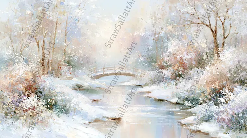 Magical Winter Fairytale Frame Tv Art
