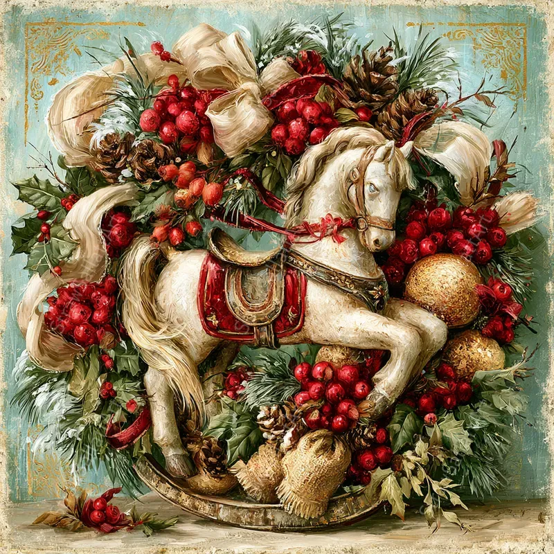 Vintage Christmas Postcard Junk Journals