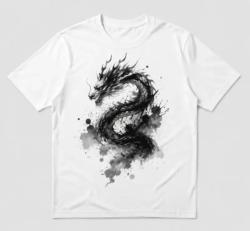 Modern Fluid Ink Tshirt Mockup Designs