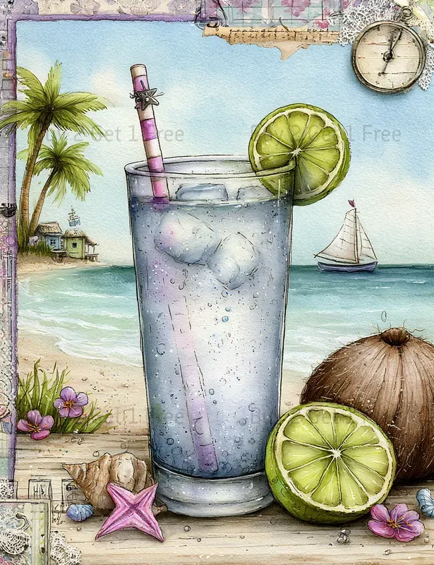 Seaside Love Story Junk Journals
