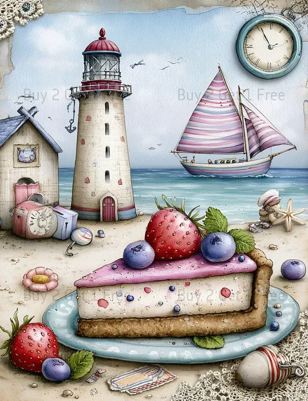 Seaside Love Story Junk Journals