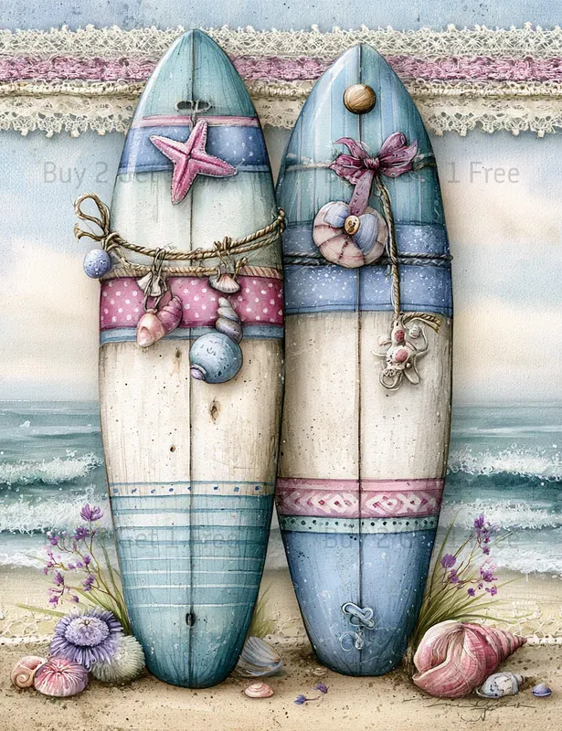 Seaside Love Story Junk Journals