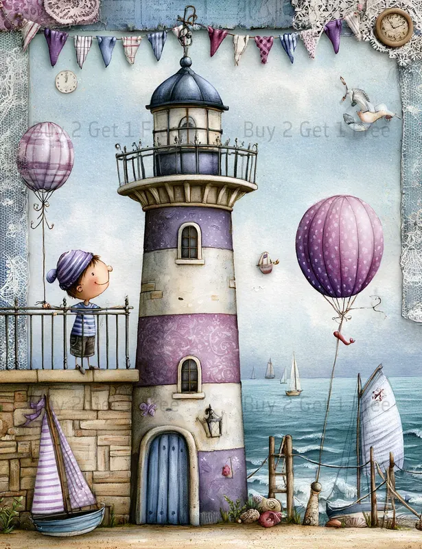 Seaside Love Story Junk Journals