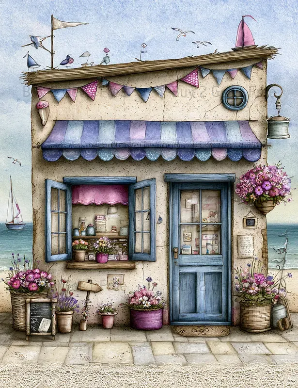 Seaside Love Story Junk Journals