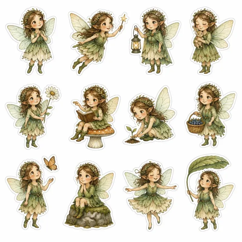 Storybook Character Fussy Cut Sheets