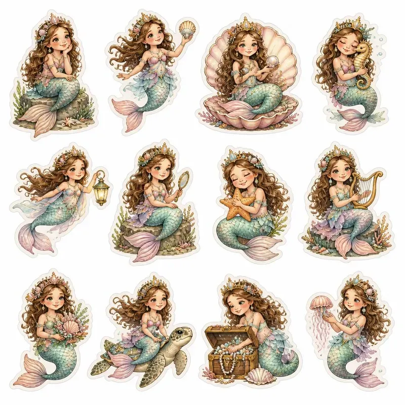 Storybook Character Fussy Cut Sheets