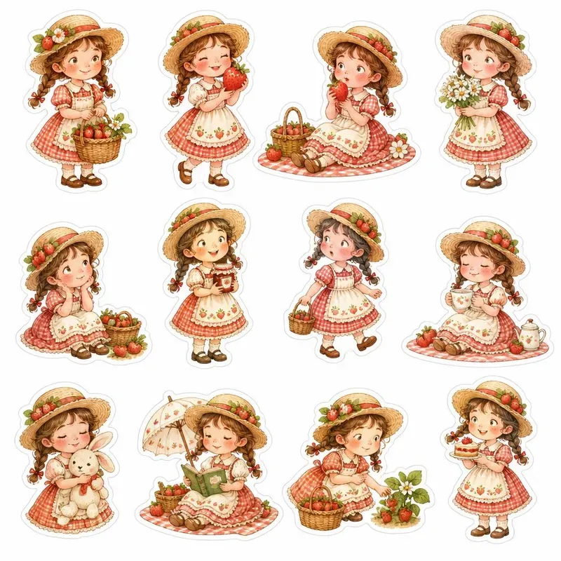 Storybook Character Fussy Cut Sheets
