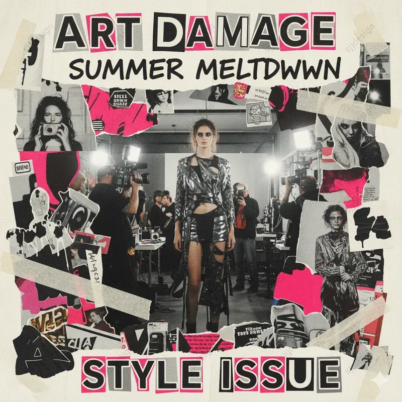 Indie Sleaze Collage Poster Creators