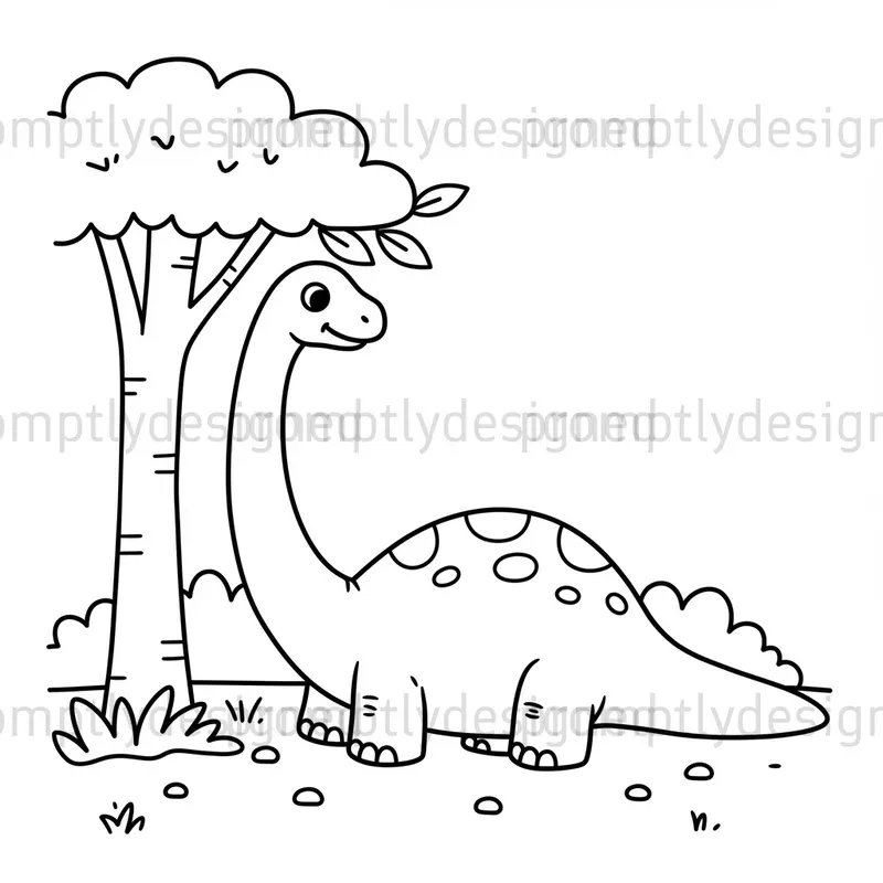 Dinosaur Coloring Pages For Kids