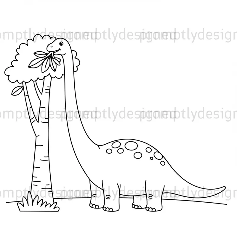 Dinosaur Coloring Pages For Kids