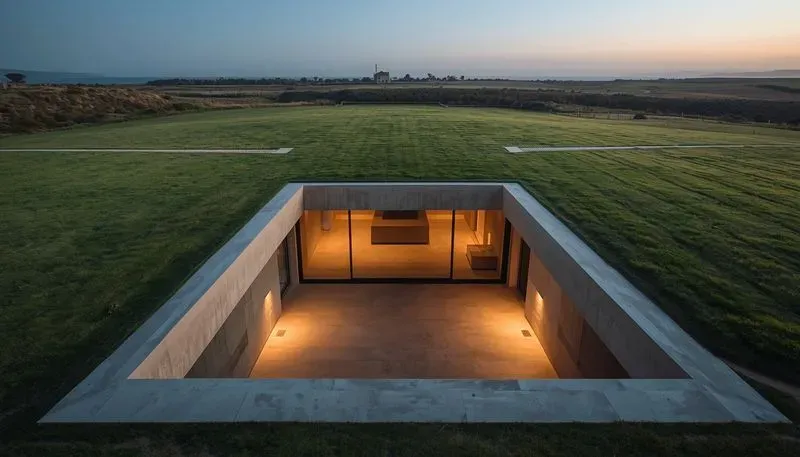 Cinematic Underground Luxury Villas