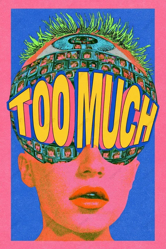 Cmyk Glitch Poster Art