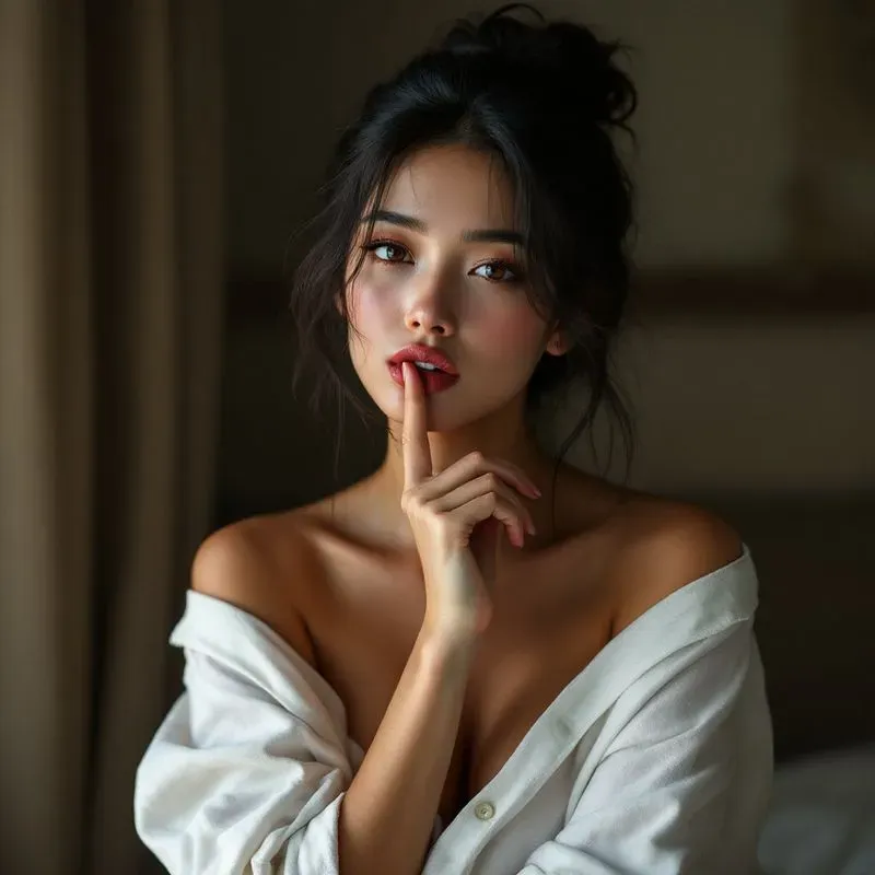 Beautiful Girls Models In White Shirts