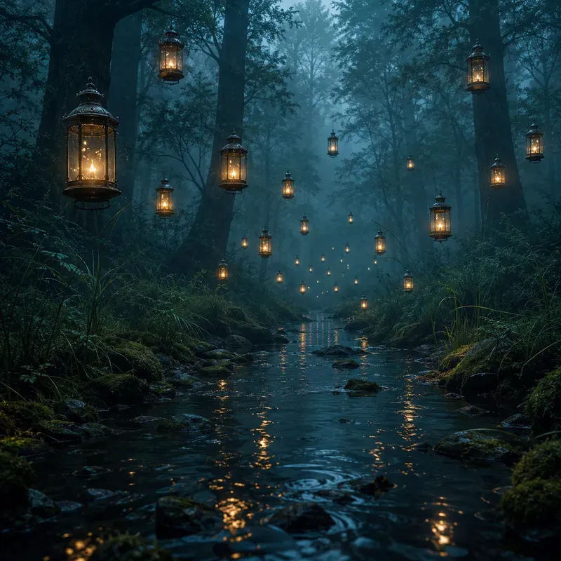 Mystical Misty Forest Worlds
