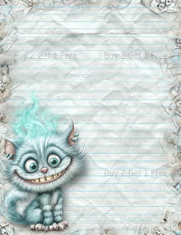 Alice In Seaside World Plain Papers