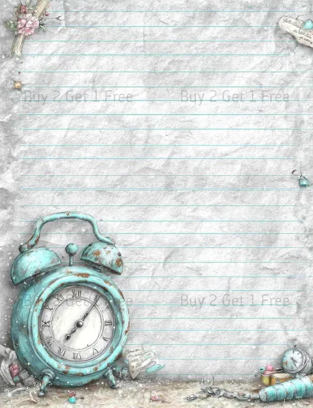 Alice In Seaside World Plain Papers