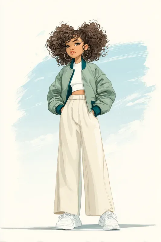 Modern Kids Wardrobe Character Designs