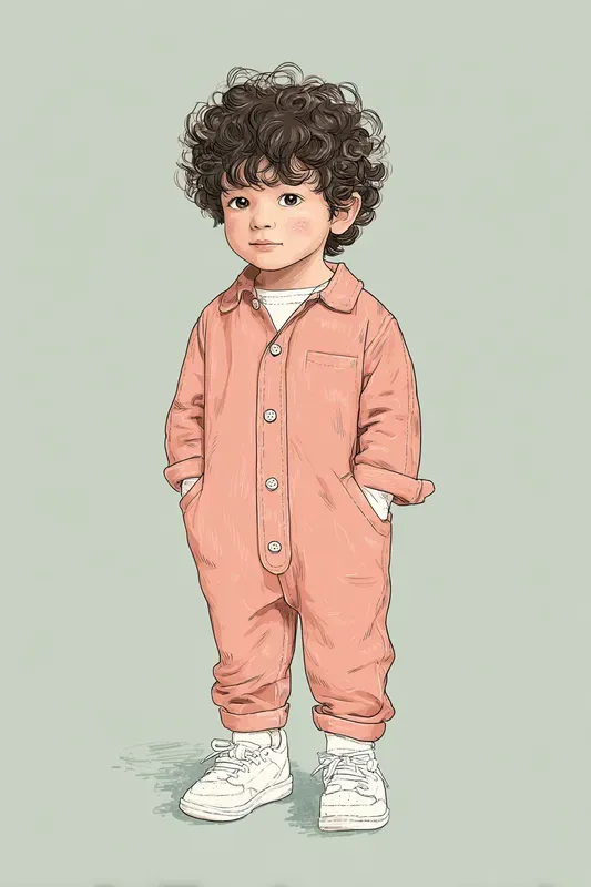 Modern Kids Wardrobe Character Designs