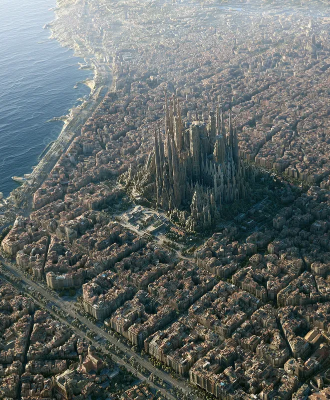Cinematic 3D Landmark Map Dioramas